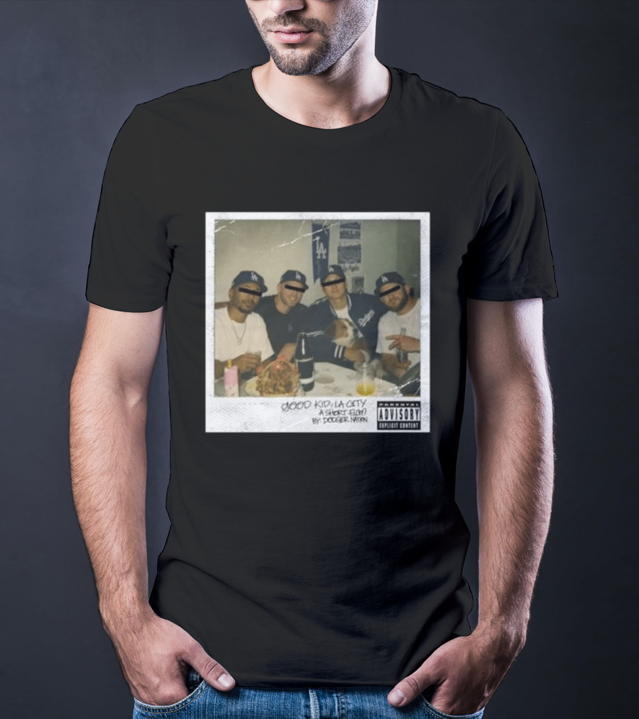 Good Kid La City A Short Film By Dodger Nation La Dodgers Baseball Team T-Shirt