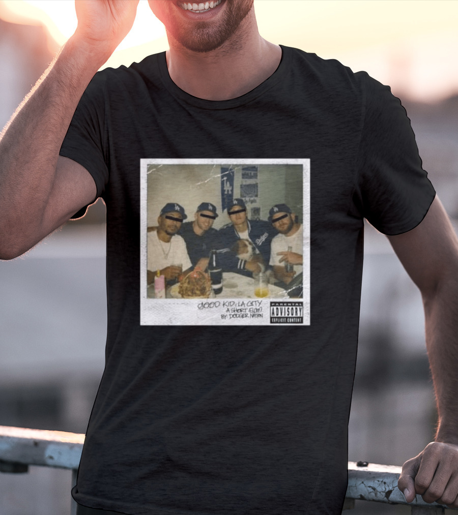 Good Kid La City A Short Film By Dodger Nation La Dodgers Baseball Team T-Shirt