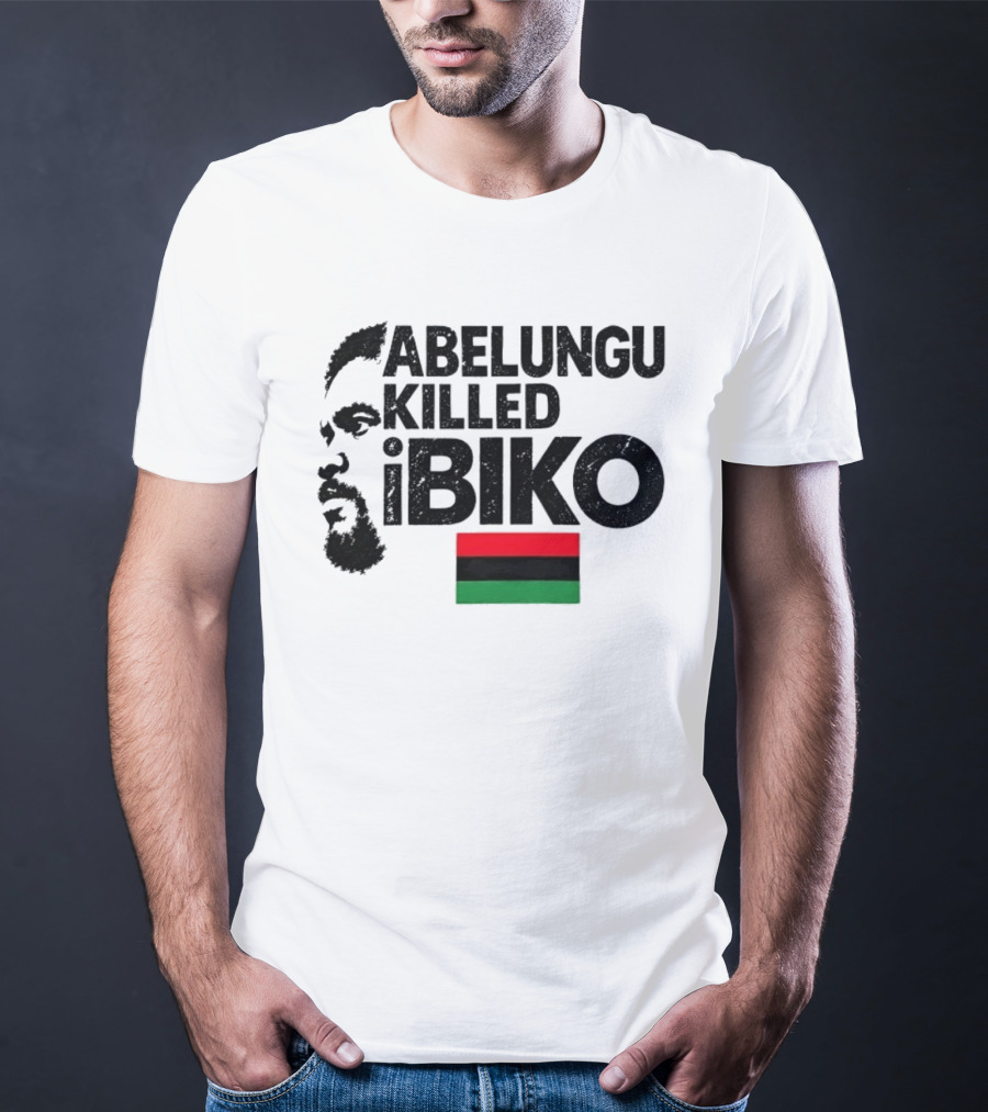 Abelungu Killed Biko Steve Biko Anti Apartheid Activist Flag T-Shirt