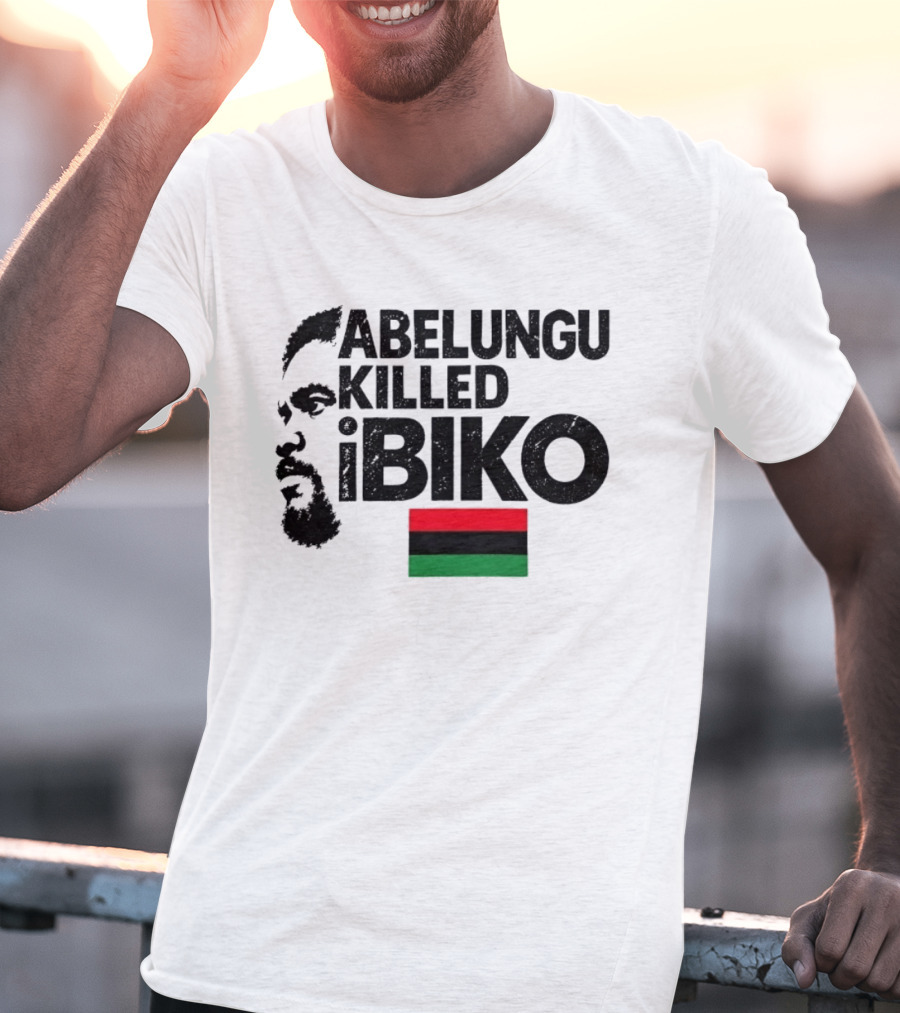 Abelungu Killed Biko Steve Biko Anti Apartheid Activist Flag T-Shirt