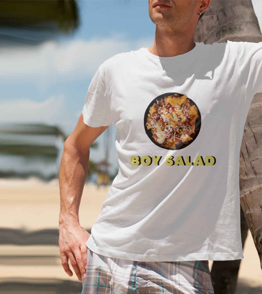 Boy Salad Nachos Snack Meme Food T-Shirt