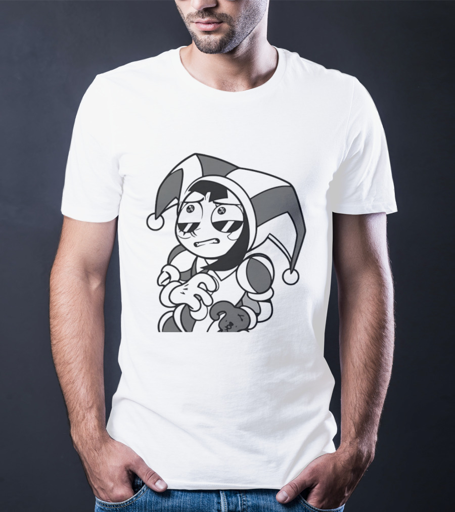 Jester Indie Animation Character Glitch Productions T-Shirt
