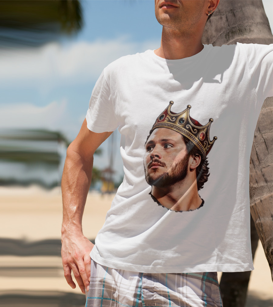 Josh Allen Buffalo Bills King Crown Football T-Shirt