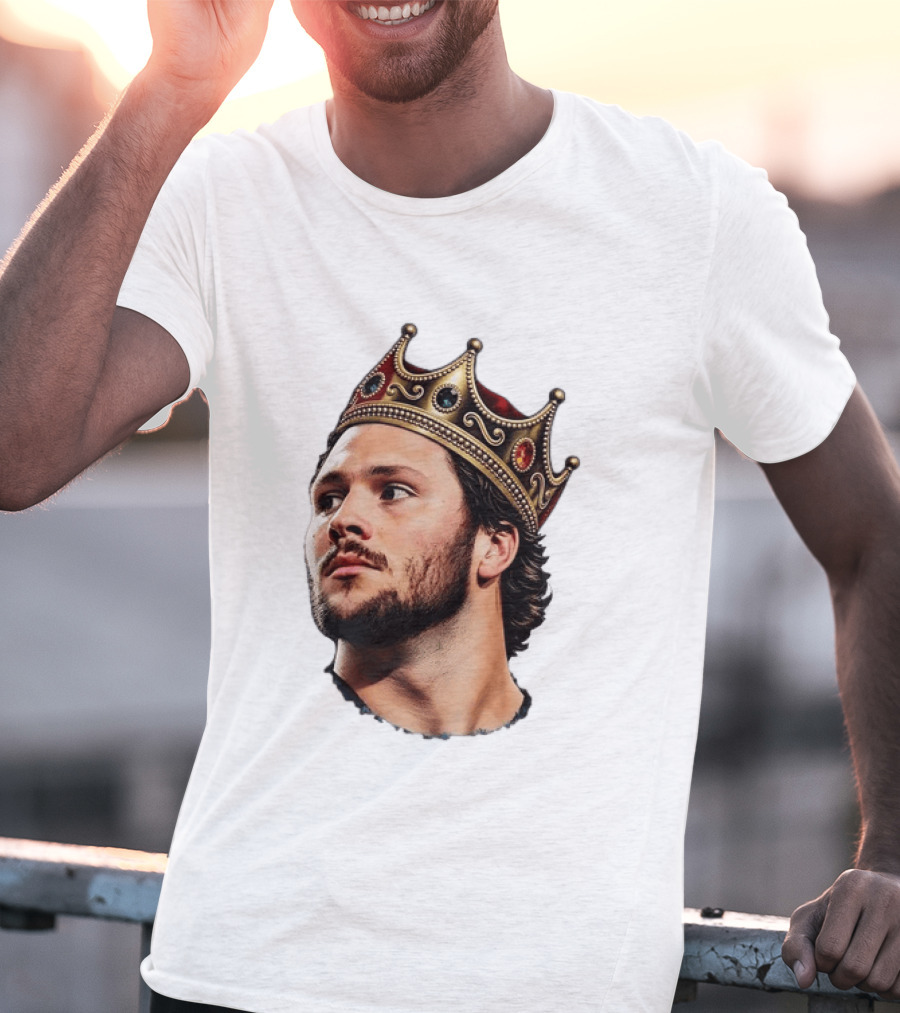 Josh Allen Buffalo Bills King Crown Football T-Shirt