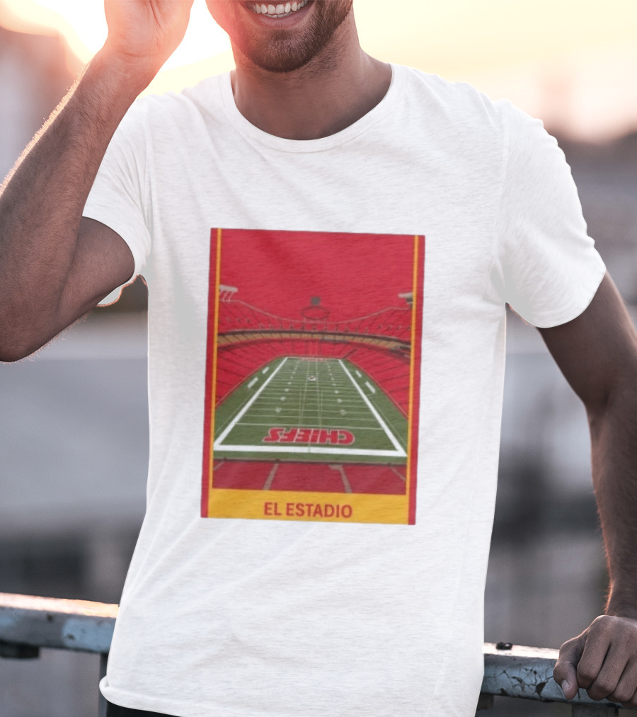 Kansas City Chiefs El Estadio Stadium Chiefs Field T-Shirt