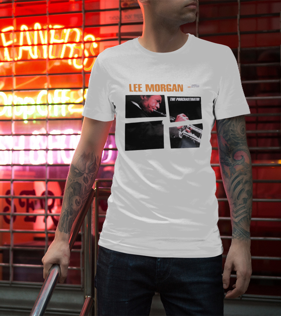 Lee Morgan The Procrastinator Blue Note T-Shirt