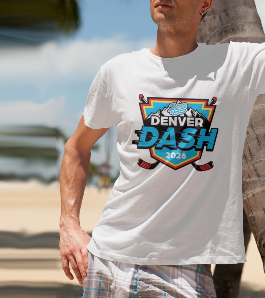 Denver Dash 2026 200×85 Tournament Series Hockey Event T-Shirt