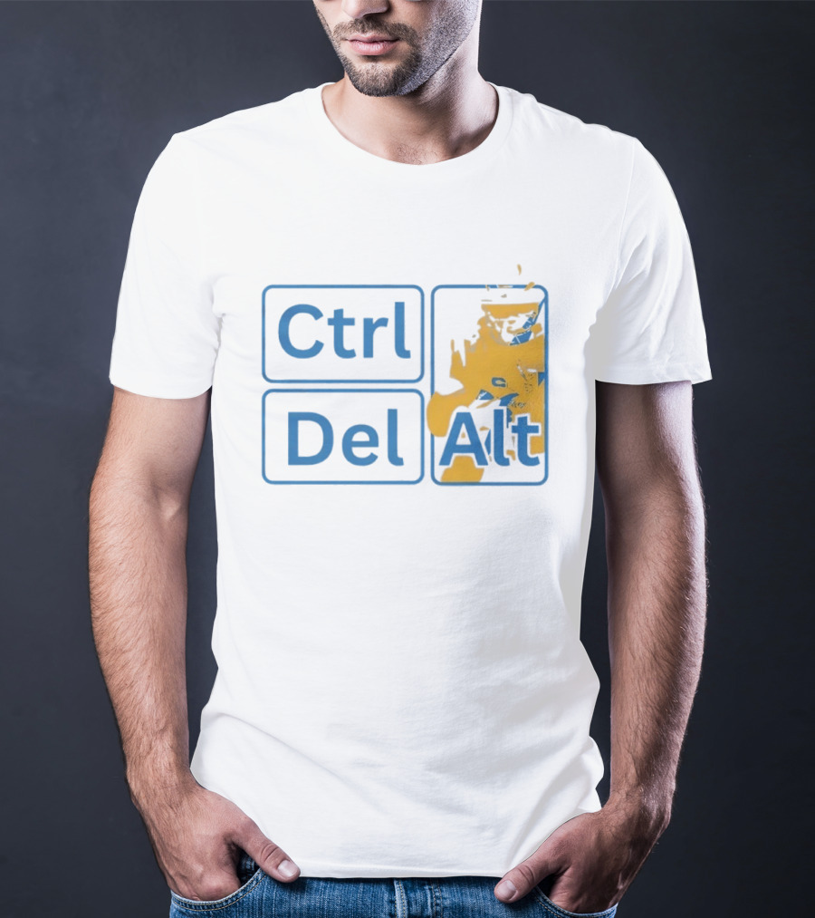 Los Angeles Football Ctrl Del Alt Gaming Keyboard Sports T-Shirt