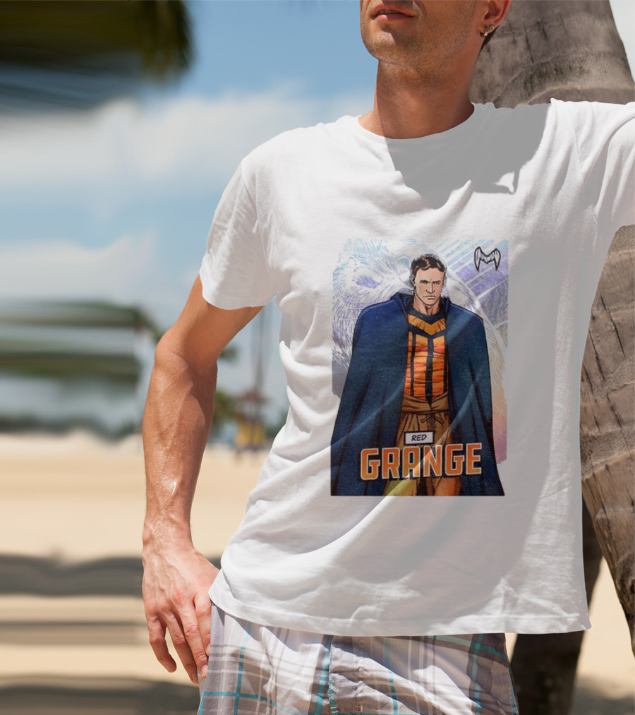 Harold Grange Red Grange Chicago Football Icon Legend T-Shirt