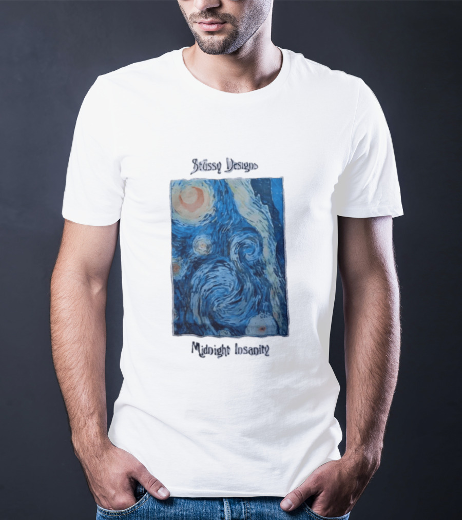 Stüssy Midnight Insanity The Starry Night T-Shirt