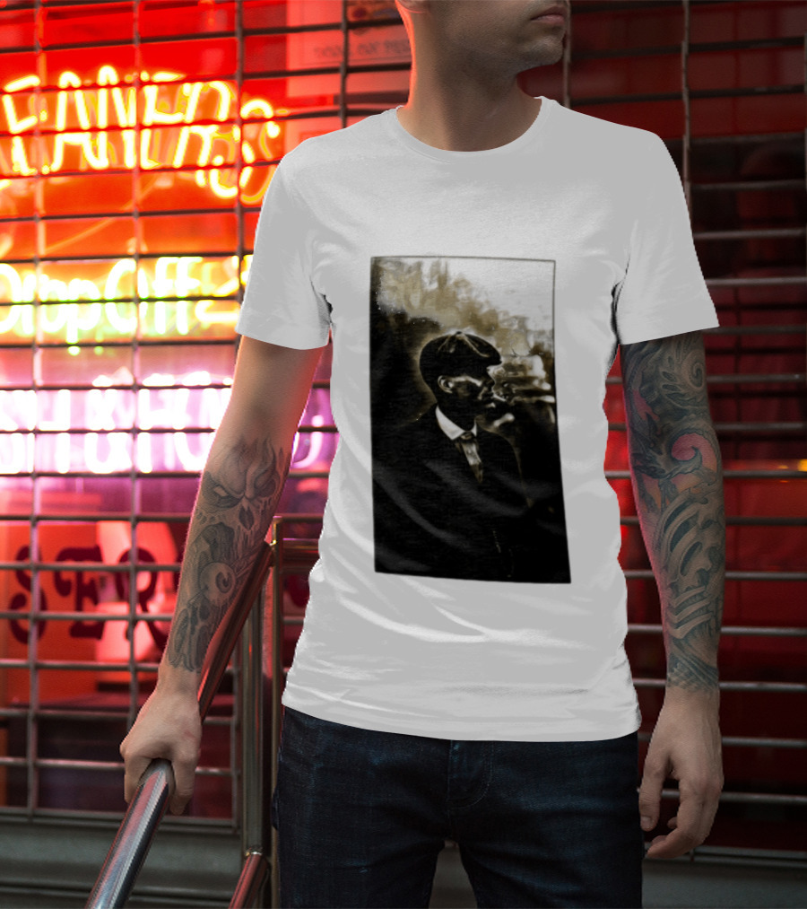 Thomas Shelby Smoke Peaky Blinders TV Series T-Shirt