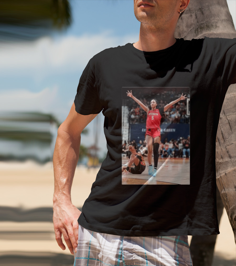 Angel Reese Celebrates 30th Double Double With 30 Points For Atlanta In Iconic Moment T-Shirt