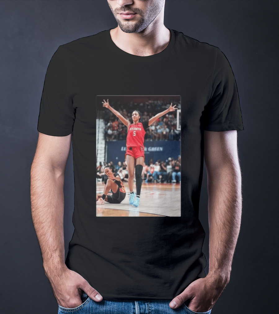Angel Reese Celebrates 30th Double Double With 30 Points For Atlanta In Iconic Moment T-Shirt