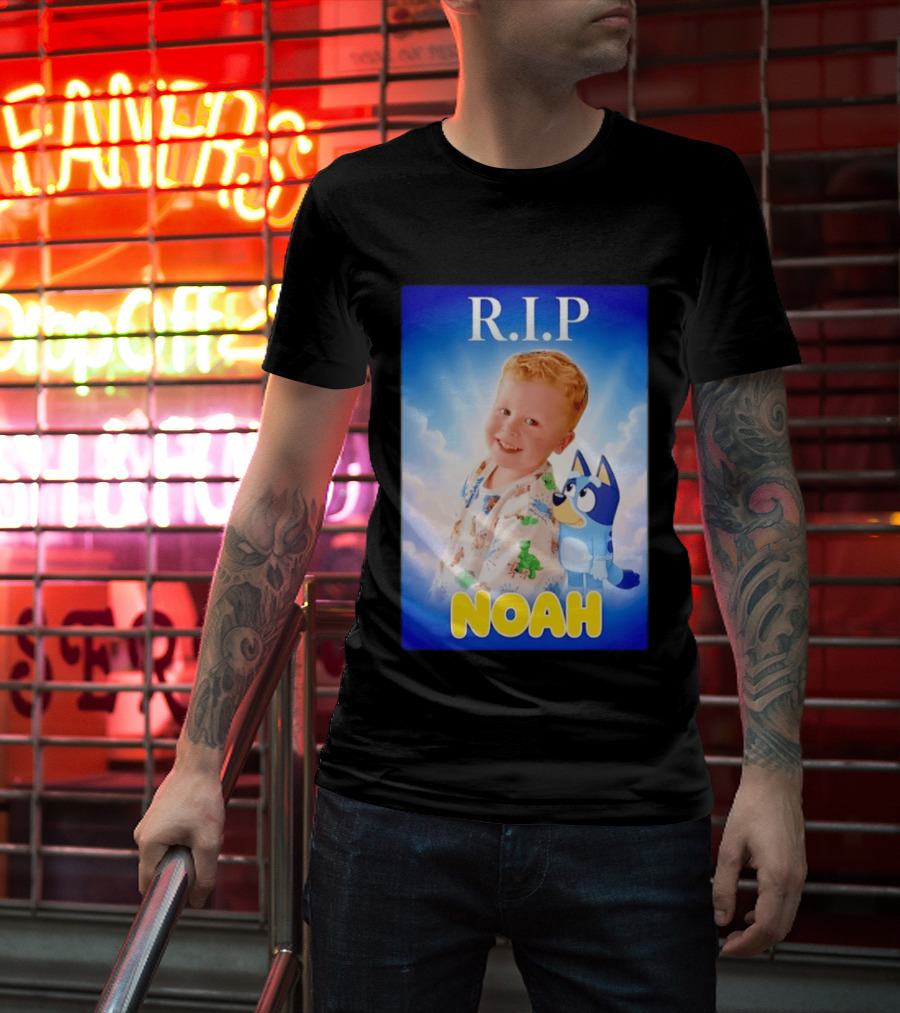 RIP Noah In Loving Memory Bluey T-Shirt