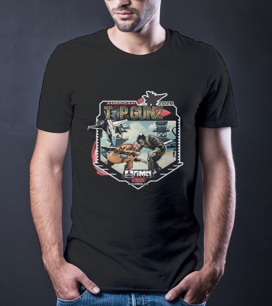 RMN Events American Top Gunz 2026 Fighter Jets San Diego T-Shirt