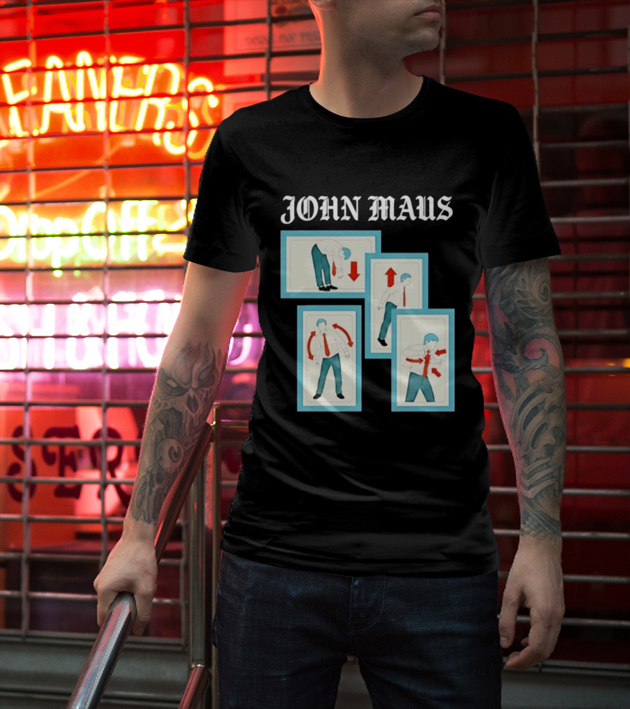 John Maus Synth Pop Indie Music Performance Illustrations T-Shirt