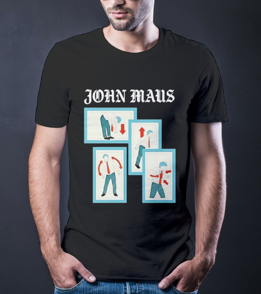 John Maus Synth Pop Indie Music Performance Illustrations T-Shirt