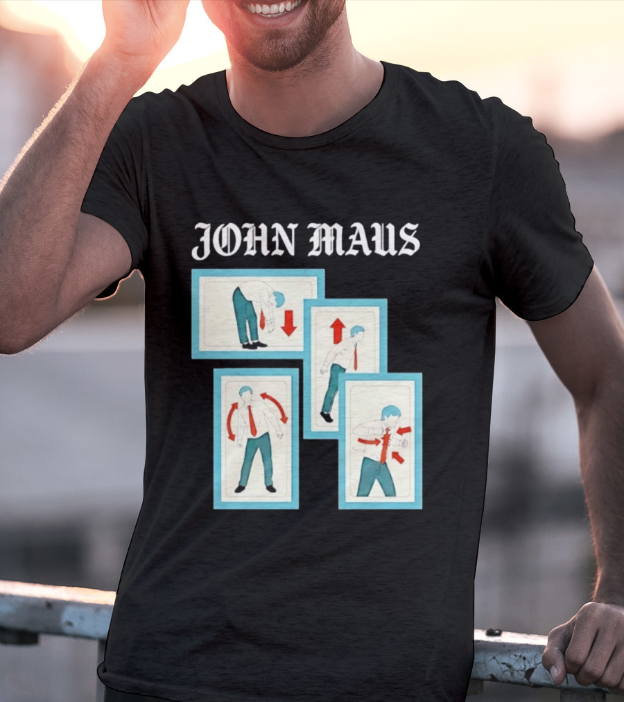 John Maus Synth Pop Indie Music Performance Illustrations T-Shirt
