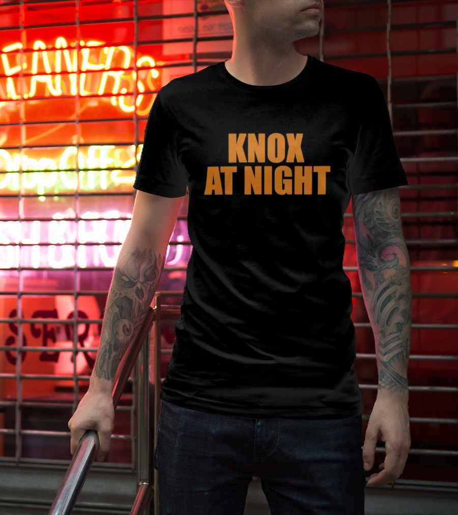 Knox At Night Tennessee Volunteers Knoxville T-Shirt
