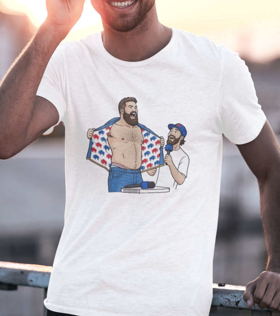 Ryan Fitzpatrick Less Buffalo Bills Celebration With Josh Allen T-Shirt
