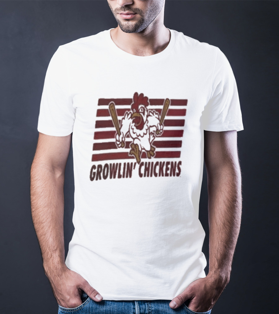 Growlin Chickens Northwest Arkansas Naturals Minor League Baseball MiLB T-Shirt