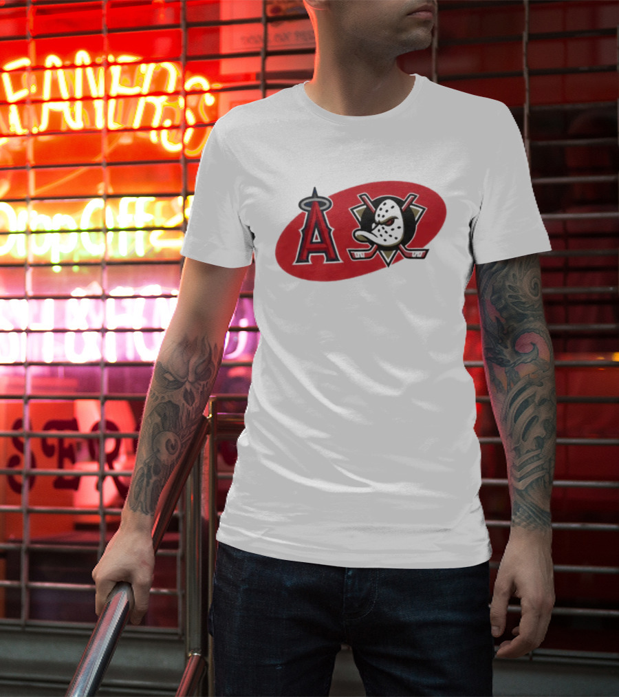 Los Angeles Anaheim Ducks Collaboration Night T-Shirt