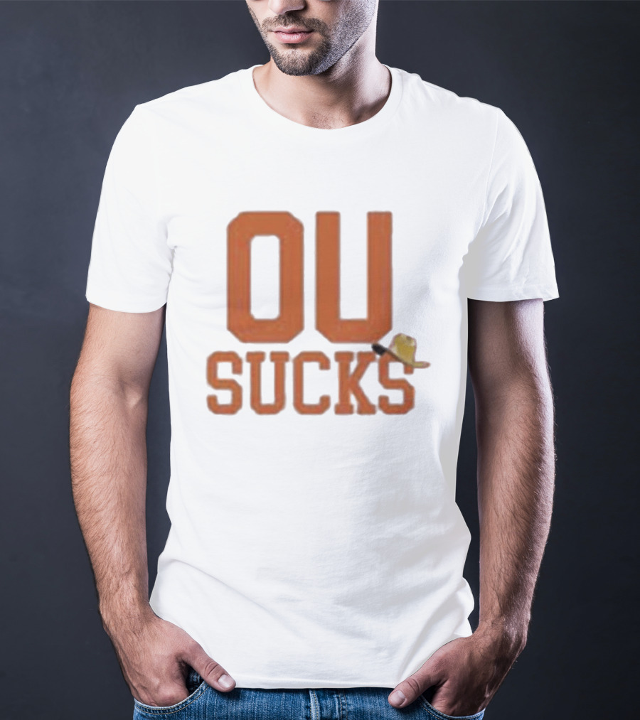 OU Sucks Texas Longhorn Rivalry T-Shirt