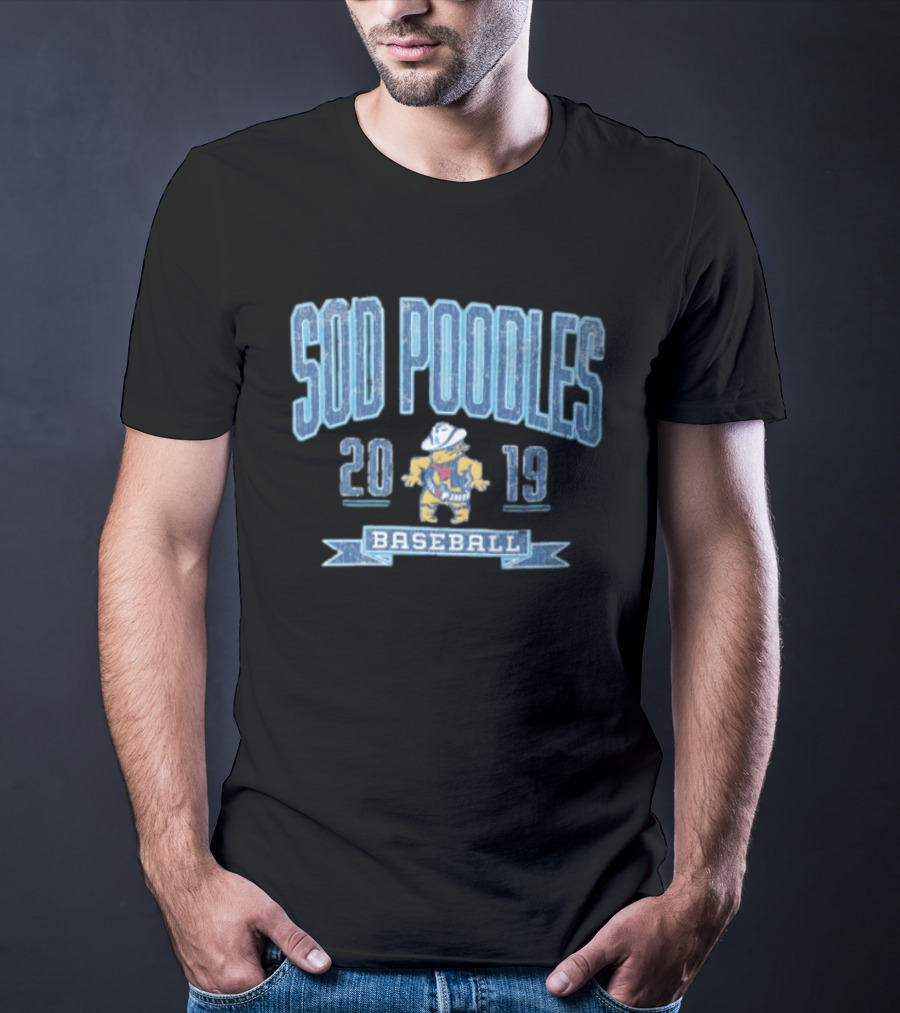 Sod Poodles 2019 Baseball Cowboy Hat Vest T-Shirt