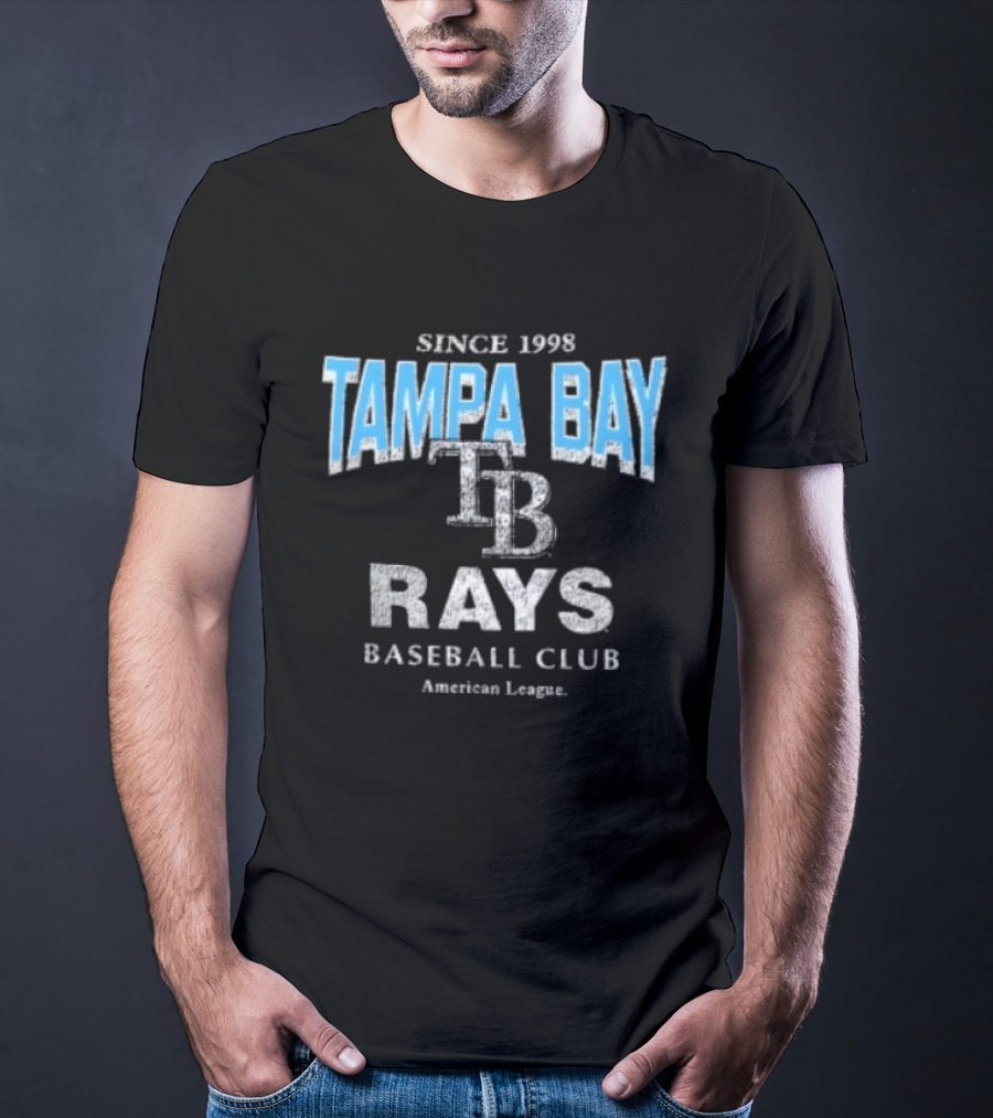 Since 1998 Tampa Bay Rays TB Baseball Club American League T-Shirt