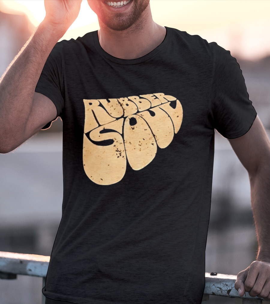 Distressed Rubber Soul Vintage Classic Rock T-Shirt