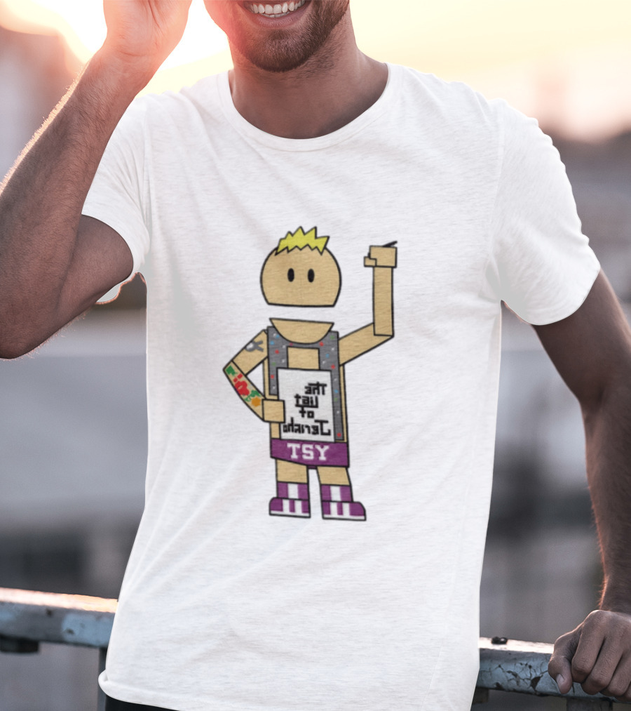 Ant Tail To Odarac Cartoon Tattooed Arm Fist TSY T-Shirt