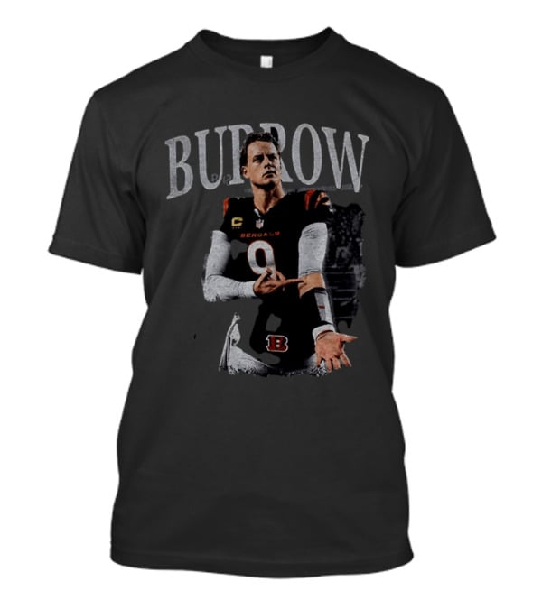 Joe Burrow Bengals Game Day Quarterback Action T-Shirt