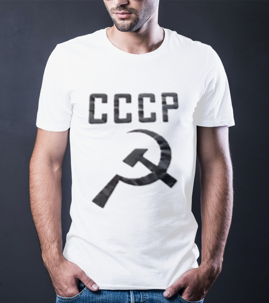 CCCP Black Hammer And Sickle T-Shirt