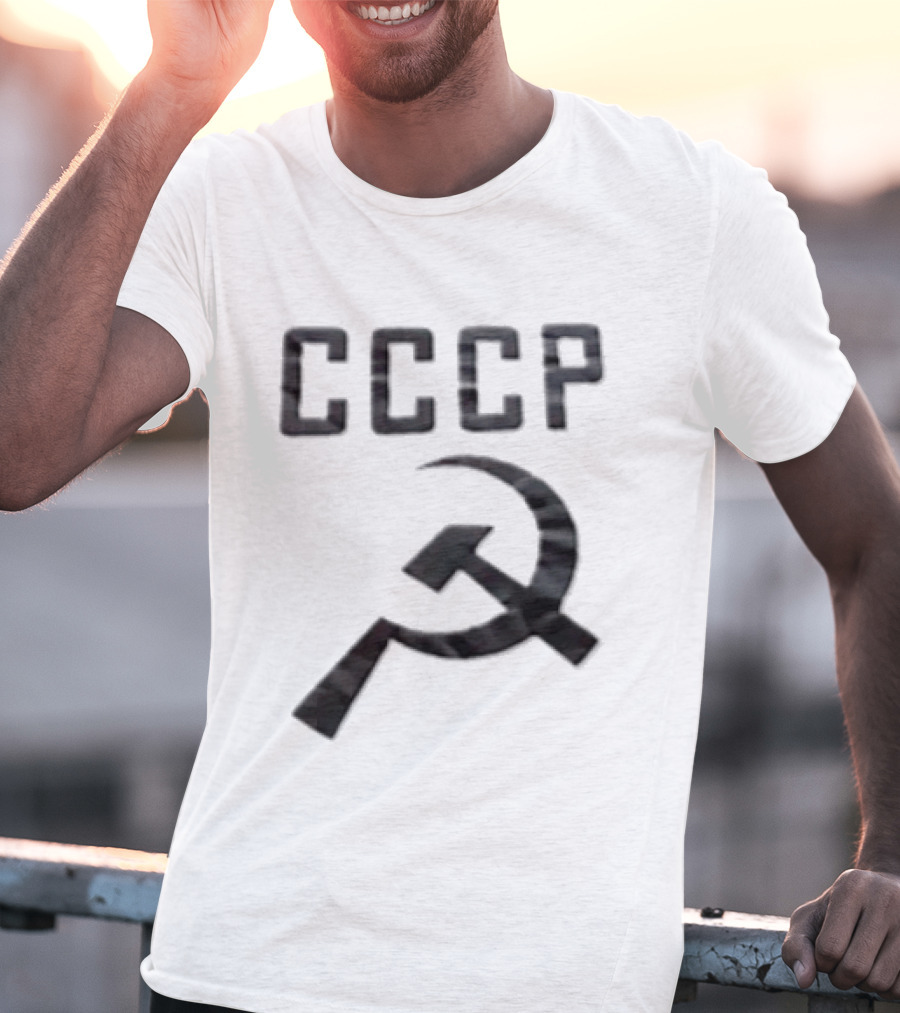 CCCP Black Hammer And Sickle T-Shirt