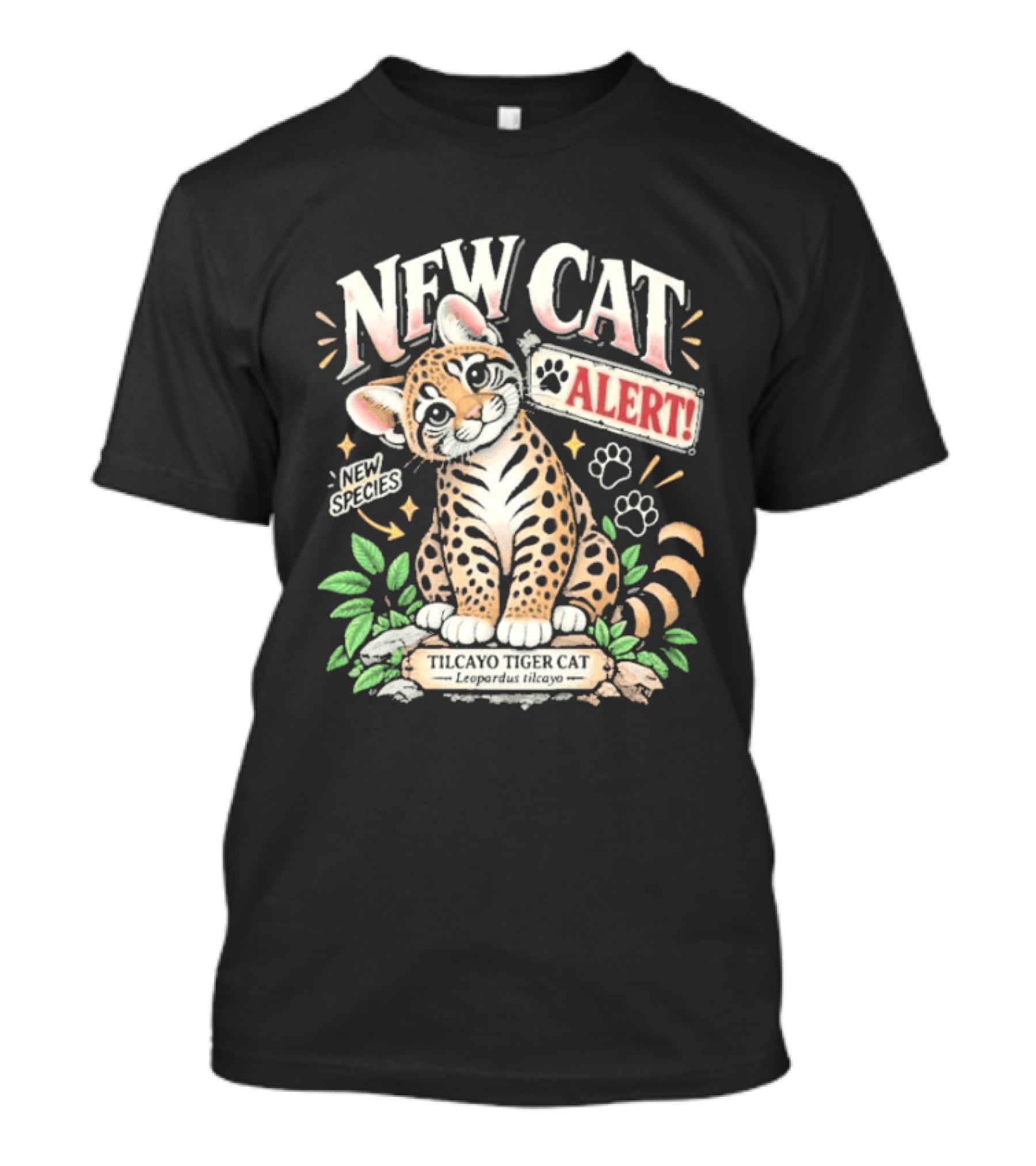 New Cat Alert Leopardus Tilcayo New Species Discovery T-Shirt