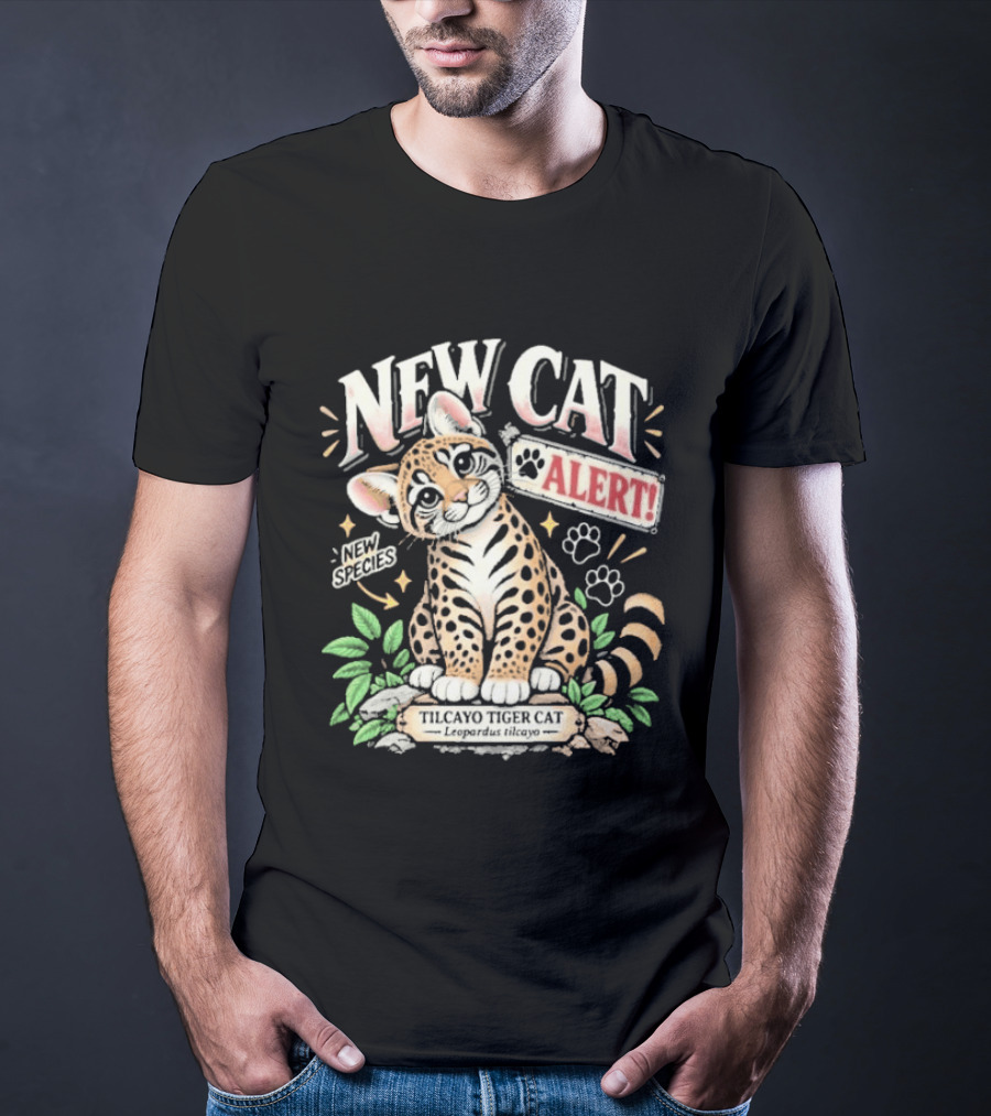 New Cat Alert Leopardus Tilcayo New Species Discovery T-Shirt