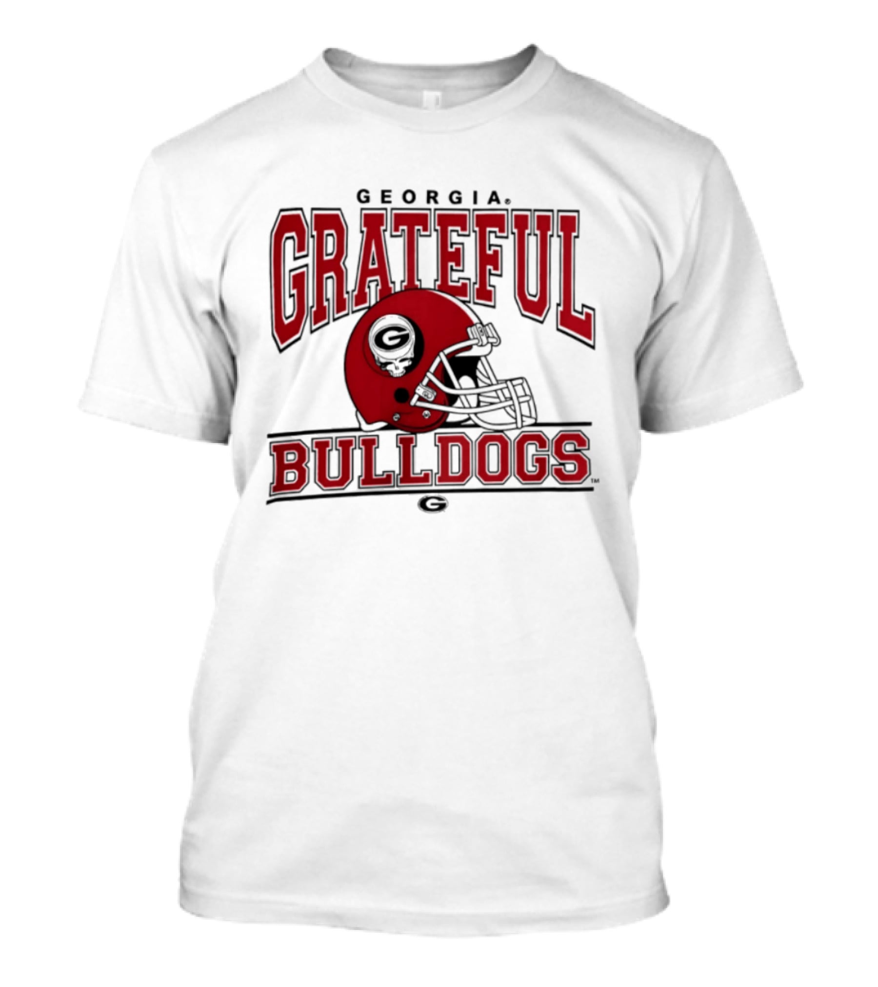 Georgia Grateful Dead Bulldogs Steal Your Helmet T-Shirt