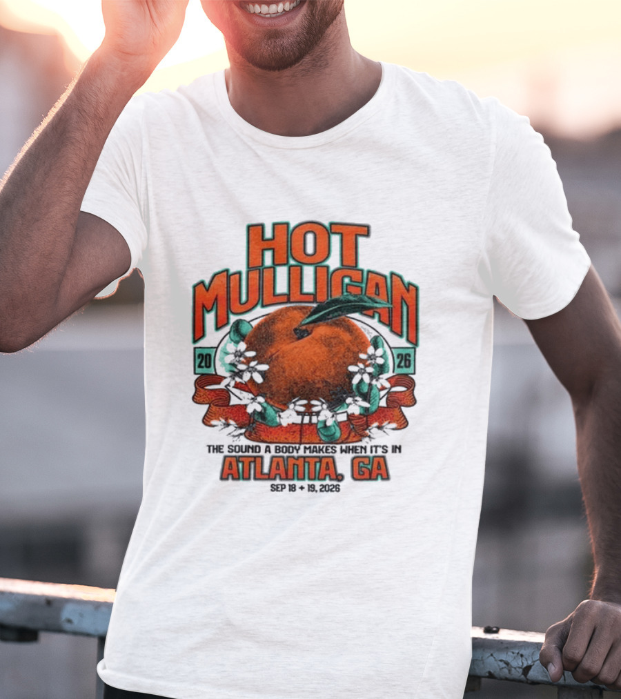 Hot Mulligan The Sound A Body Makes Atlanta GA 2026 Sep 18 19 T-Shirt