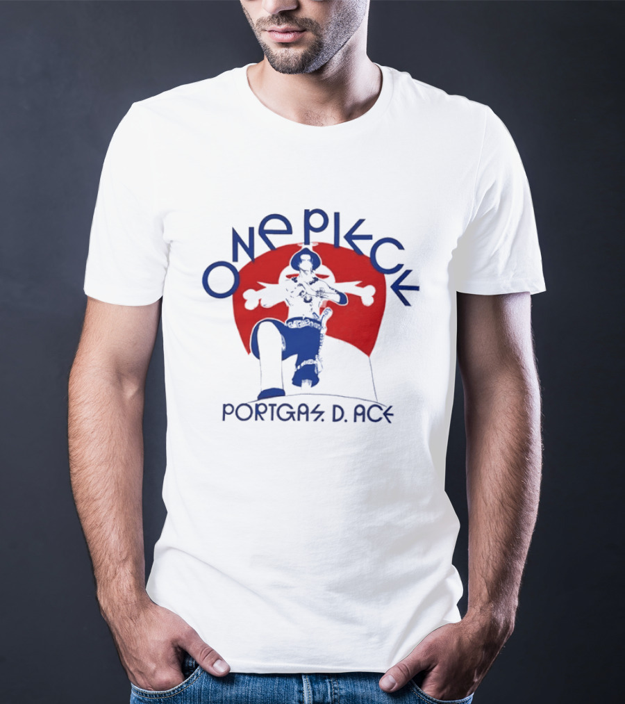 One Piece Portgas D Ace Manga Anime T-Shirt