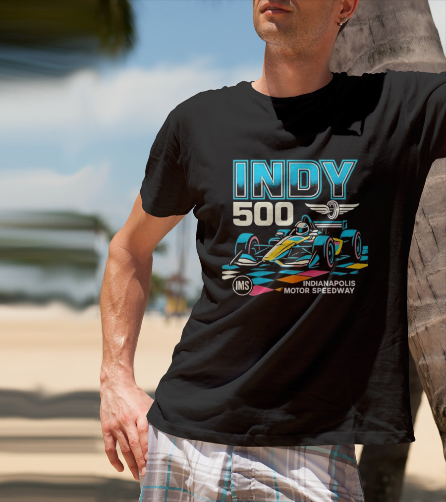 Indy 500 Indianapolis Motor Speedway Race Car IMS T-Shirt