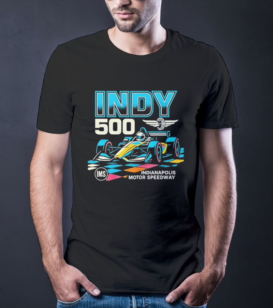 Indy 500 Indianapolis Motor Speedway Race Car IMS T-Shirt