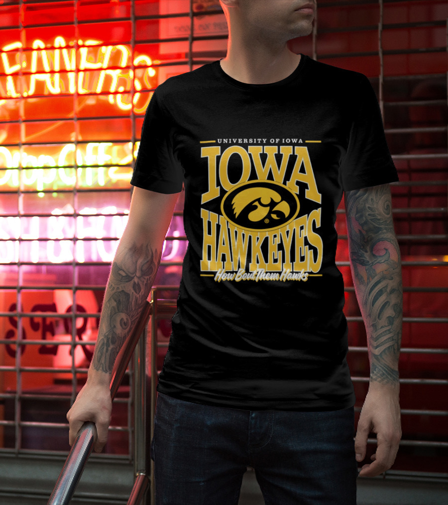 University Of Iowa Hawkeyes How Bout Them Hawks T-Shirt