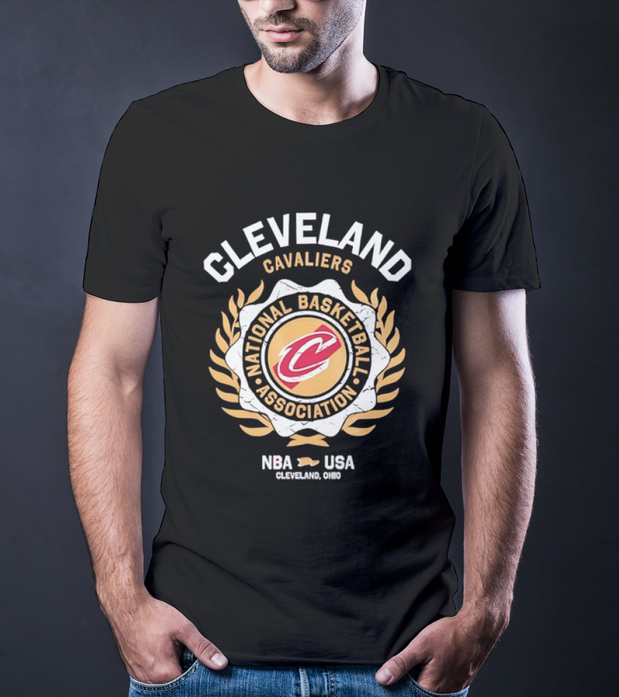 Cleveland Cavaliers National Basketball Association NBA USA Distressed T-Shirt