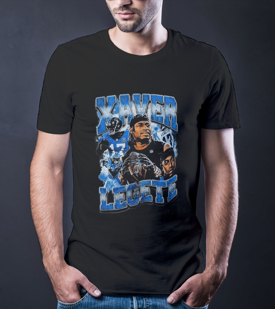 Xavier Legette Carolina Football Sports Tribute With Mac T-Shirt