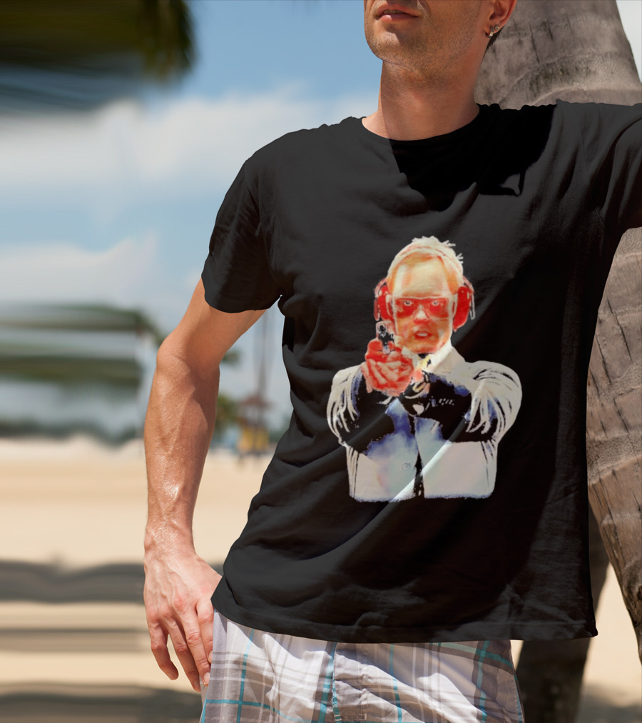 Dr. Niles Crane With Hand Cannon Analyzed Kiss T-Shirt
