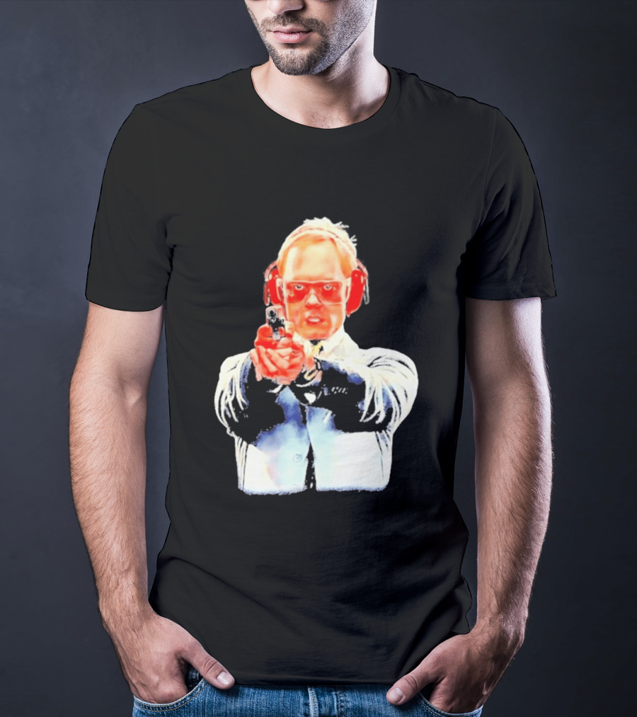 Dr. Niles Crane With Hand Cannon Analyzed Kiss T-Shirt