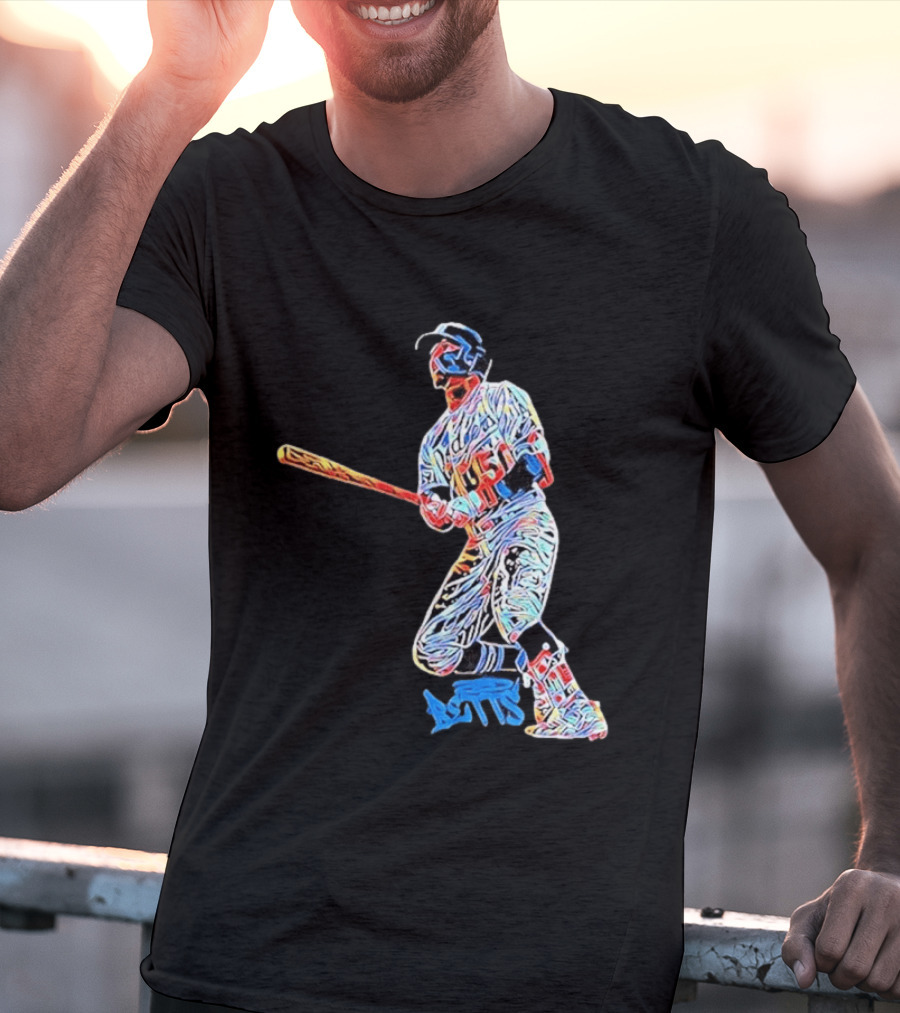 Mookie Betts Los Angeles Dodgers MLB Baseball Artful T-Shirt
