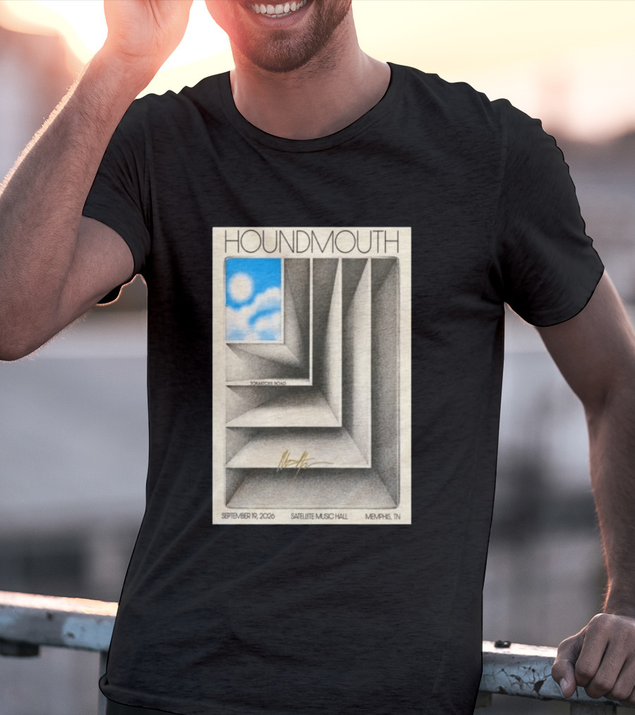 Houndmouth September 19 2026 Satellite Music Hall Memphis TN Tour T-Shirt