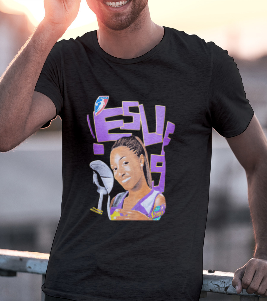 WNBA Lisa Leslie Sparks Basketball Legend Retro 9 T-Shirt