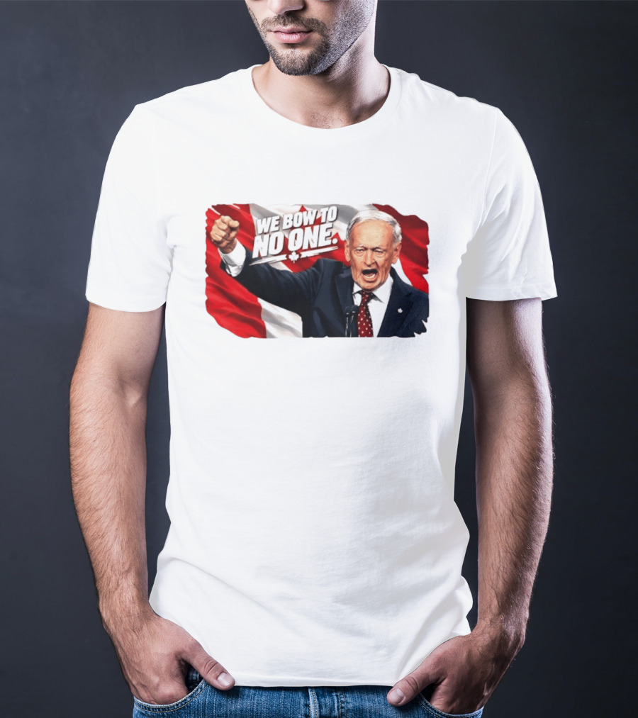 We Bow To No One Jean Chrétien Canada Essential T-Shirt